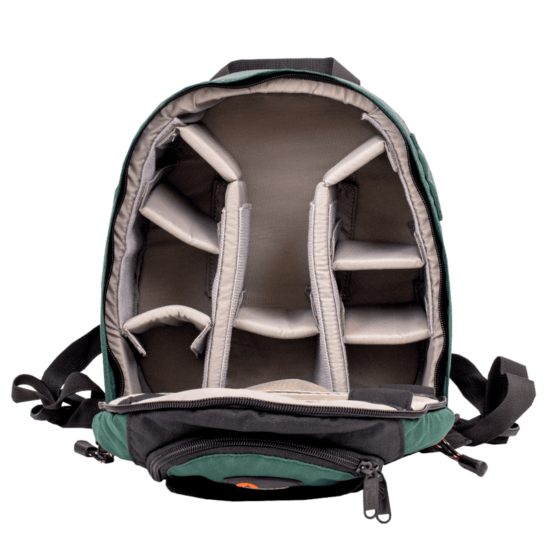 Batoh lowepro micro trekker 100 otvoreny