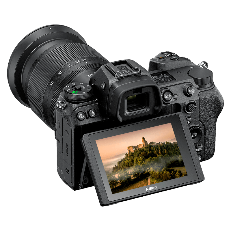 Nikon z6 telo displej