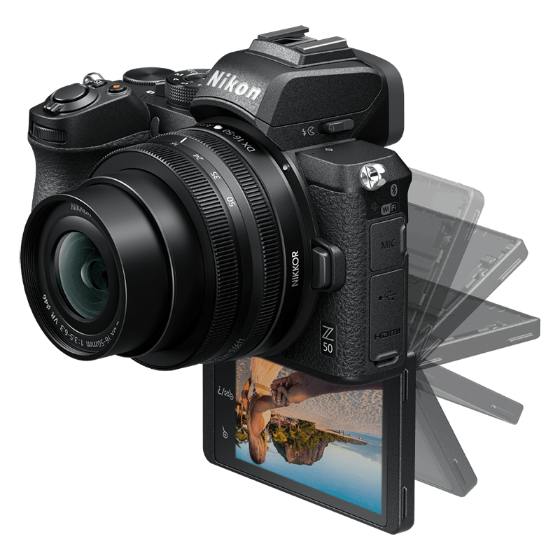 Nikon z50 16 50 dx 3.5 6.3 tilt monitor 1 original