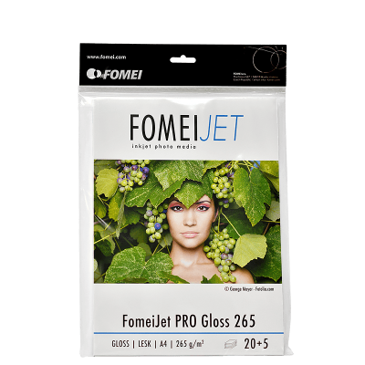 FomeiJet Pro gloss 265g A4/25 szt.