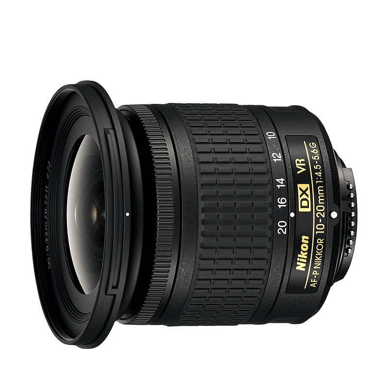 Nikkor af p dx10 20 mm f4,5 5,6G vr z boku