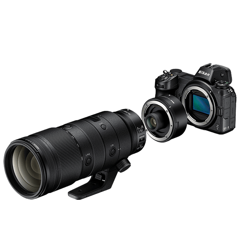 Telekonvertor z tc 2x s objektivom