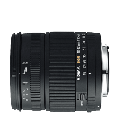Sigma 18-125mm f/3.5-5.6 DC (do Nikon)