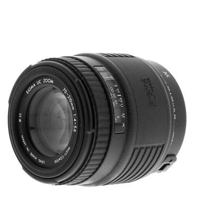 Sigma 70-210mm f/4-5.6 UC II (do Canona)