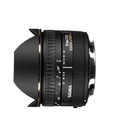 Sigma 15mm f/2.8 Fisheye EX CD (do Nikon)