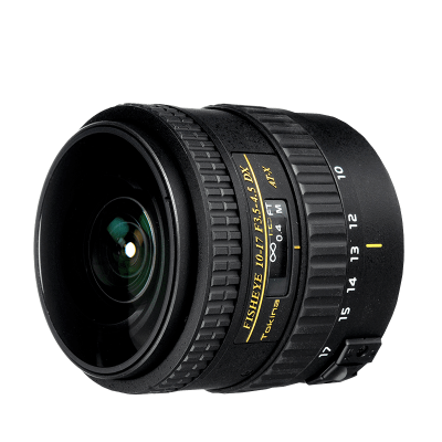 Tokina fisheye AT-X 10-17mm f/3.5-4.5 (do Canon)