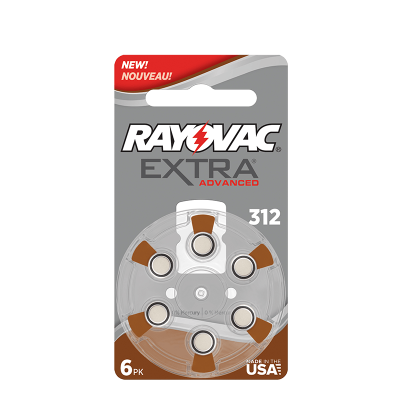 Bateria Rayovac Extra 312