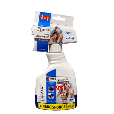 Zestaw do czyszczenia 250 ml + gąbka nano