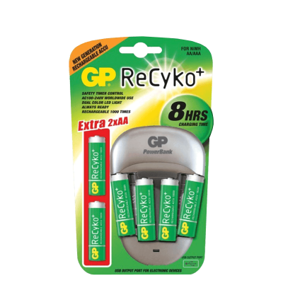 Ładowarka GP z bateriami
