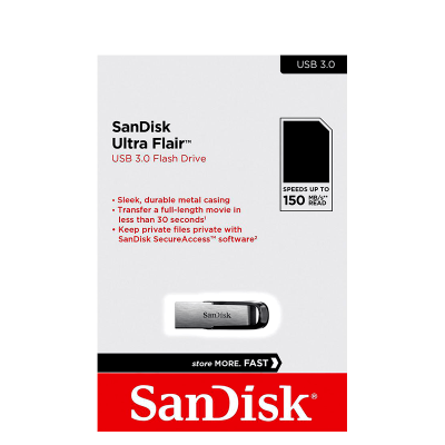 Pendrive SanDisk Ultra Flair USB 3.0 (różne rozmiary)
