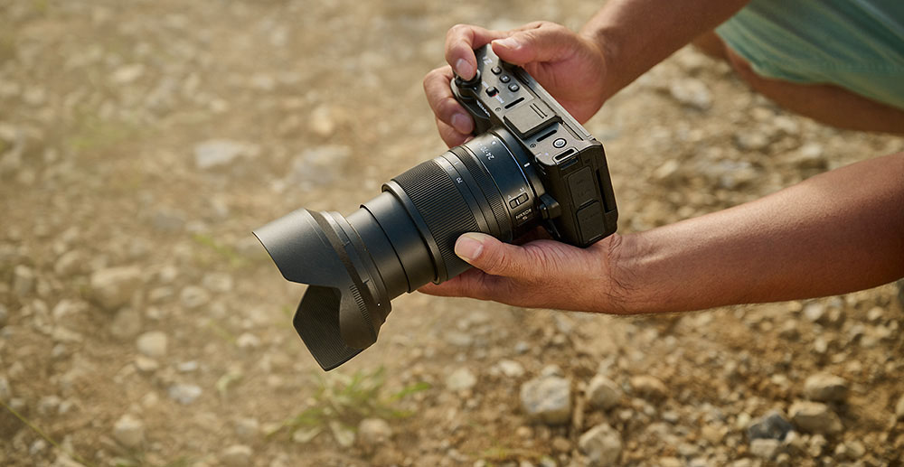 praca z Nikon ZR